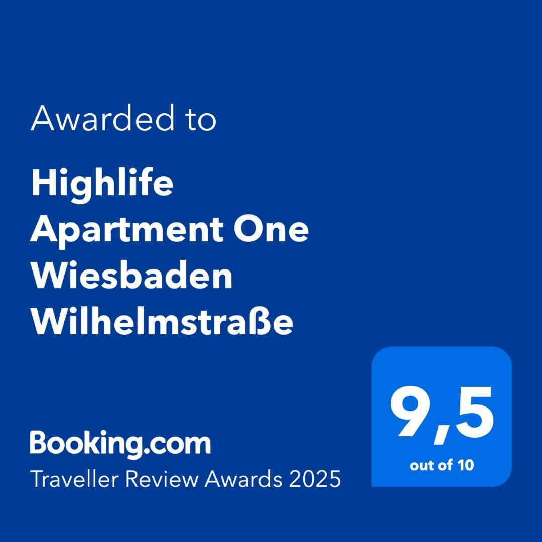 Highlife Apartment One Wiesbaden Wilhelmstrasse Exteriér fotografie